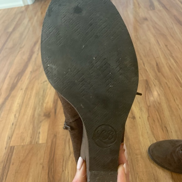 Lucky Brand platform suede booties - Picture 7 of 7